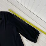 Lulus  Womens Shifting Dears Black Long Sleeve V-Neck Mini Dress Size Small Photo 5