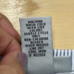 Catherines Catherine Pinstripe Floral Embroidered Tunic Blue Pinstripe Relaxed Cottage Photo 6