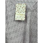 Free People  Sweater Womens Thien's Dolman Sleeve Pink V- Neck Size X-Small‎ Photo 3