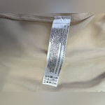 ZARA  cream satin ruched blouse Photo 6