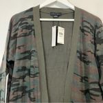 Sanctuary Women’s Long Sleeve Open Front Camo Cardigan Green Size XS NWT FLAW Photo 3