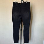 Spanx  Gray Wash Cargo‎ Back Pocket Zipper Leggings Womens Size XL Pants Photo 3