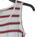 Max Studio Striped Ribbed Stretch Tank Dress Sleeveless Scoop Neck Women Small Photo 4
