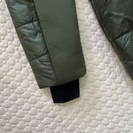 Michael Kors NWT Quilted Women Long Puffer Coat w/ Fur Hoodie Olive Size 1X Photo 15
