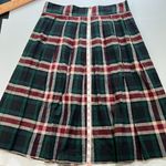 Daniel Cremieux Cremieux 12 Plaid A-Line Midi Lined Skirt Side Zip Preppy Classic Photo 8