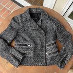 Banana Republic gray zipper blazer jacket Photo 0