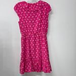 J.Crew Pink A-line Mini Dress Ruffle Sleeves Photo 4