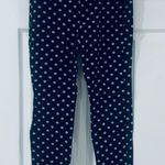 Old Navy Black  Pixie Pant with Daisy pattern size 0 Photo 1