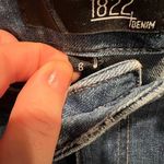 1822 Denim  medium wash distressed jeans size 8 Photo 7