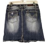 Vigoss  Blue Faded Fit Denim Skirt Size 29 / 7 Photo 3