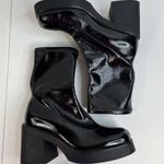 Call it spring  Size 6.5 Shauna Boots Whimsigoth Goth Platform Block Heel Patent Photo 2