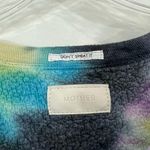 Mother The Hugger Colorful Tie Dye Sweatshirt in Swirling Secrets Blue Size XS Photo 6