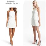 French Connection Whisper Light Sheath Mini dress. 8. Ivory. Photo 1
