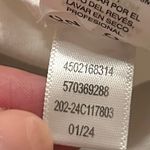 Chico's Chico’s White Beach Summer Short Sleeve Tee Shirt Size XL (3) Photo 4