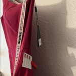 Mac Duggal NWT  Maroon One Shoulder High Slit Ruffle Gown Hi-Low Hem Size 4 Photo 3