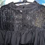 Boohoo  Lace Ruffle Mini Photo 2