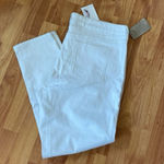 Jessica Simpson Forever Rolled Skinny White Jeans Photo 0