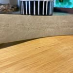 Steve Madden Vintage 90s  Metallic GOLD Leather BELT Rhinestone Buckle XL Photo 2