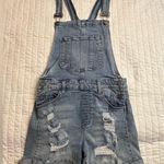 Black Label  short denim jean overalls Photo 0