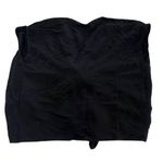 ZARA ‎ Collection Top Womens Small Black Tie Front Strapless Cropped Photo 1