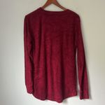 Pressbox Virginia Tech Women's Maroon Long Sleeve Top Sz Small Photo 4