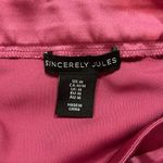 Sincerely Jules pink satin skirt Photo 2
