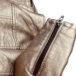 BLANK NYC  Metallic Leather Moto Jacket Photo 8