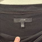 joe's jeans Black Fitted Long Sleeve Cut Out Top Size Small EUC Photo 5