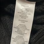 Equipment  black funnel neck warm wool cashmere sweater small Photo 5