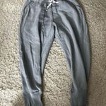 Aerie light grey joggers size large Photo 1