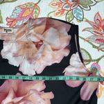 Show Me Your Mumu  medium womens floral tunic cover up sheer blouse pink black Photo 3