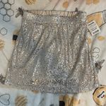 love on a hanger Sequin Mini Skirt Photo 0