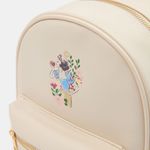 Disney Snow White Small Backpack Faux Leather Cream NWT Photo 4