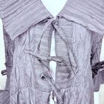 Vintage rose gothic witch tie front dress / cartigan duster outfit lg cosplay Black Photo 3