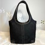 Target y2k COACH Black Signature 2007 Legacy Ergo Hobo Shoulder Bag Photo 1
