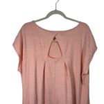 Talbots T by Pink Midi T-Shirt Dress Short Sleeve Casual Stretch Womens XL Photo 5