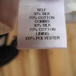 Blue Pink Silk Cotton Blend Designer Dress White Size 2 Photo 8