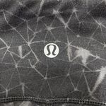 Lululemon Sz 4 Wunder Under Crop II Full-On Luon Star Crushed Coal Black Legging Photo 4