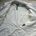 Ralph Lauren Vintage L-RL Lauren  Active White Puffer Coat Photo 3