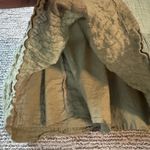 Abercrombie & Fitch  Olive Green Puff Sleeve Trapeze Mini Dress Photo 6