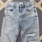 Bershka  Distressed Mom Jeans Photo 1