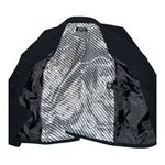 Kasper  Black Blazer with Gold Zipper Details Photo 4