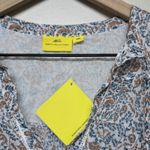 Roberta Roller Rabbit Roller Rabbit Women's Blue White Green Brown Pom Pom‎ Cotton Tunic Size XXS New Photo 2