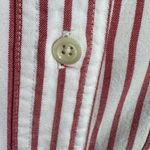 Abercrombie & Fitch Vintage Abercrombie Red White Striped Cotton Sleeveless Shirt M Americana Core Photo 5