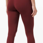 Lululemon Purple Maroon High Rise Leggings Photo 0