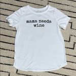 Grayson Threads  White Tee with Black Text Photo 0