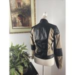 American Culture Juniors Black Zip Jacket Size Small Long Sleeve Cotton Blend Photo 5