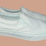 Vans Classic women's slip on mint color sneakers size 6 Photo 1