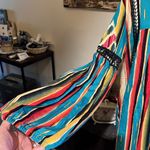 L & B lucky and blessed Aztec style V-neck blouse Photo 4