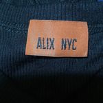 Alix NYC  Black Chelsea Short Sleeve Bodysuit size medium NWT Photo 2